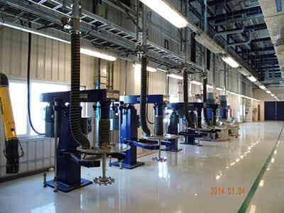 鵬翼化工 客戶非標(biāo)設(shè)計(jì)生產(chǎn)線