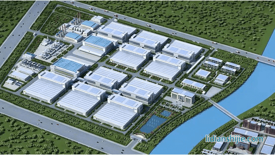 當(dāng)升金壇高鎳正極材料智慧工廠鳥瞰