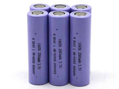 零點新能源 18650單體鋰電池