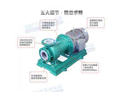 CQB重型襯氟磁力驅動泵圖2