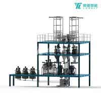 瑯菱智能鋰電池高效勻漿智能產(chǎn)線