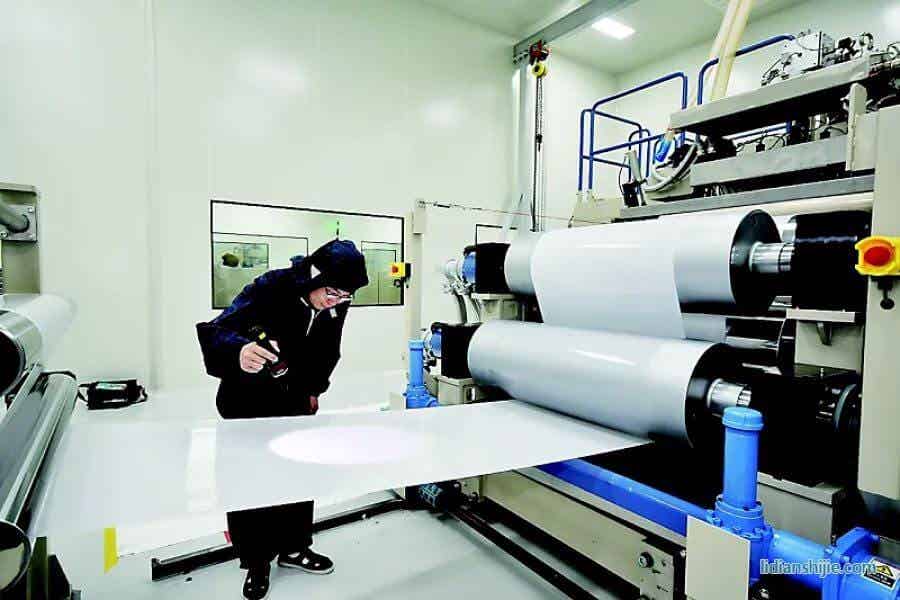 厚生鋰電池隔膜項(xiàng)目一號(hào)廠房