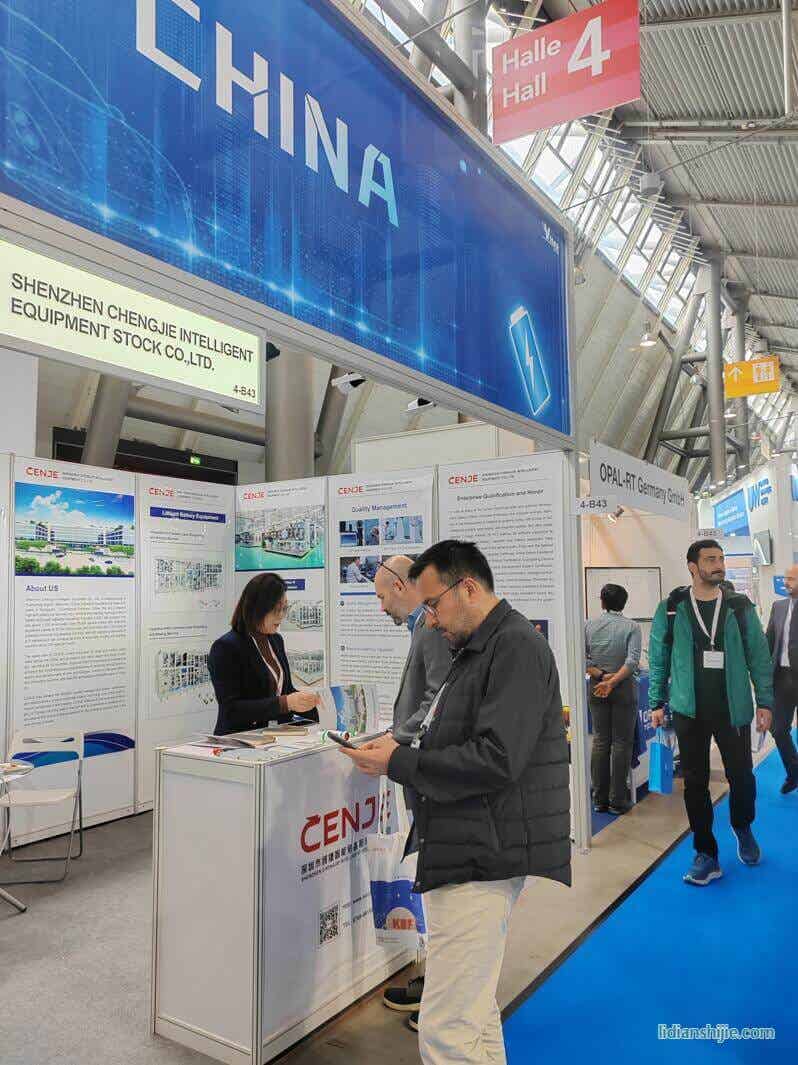 誠捷智能亮相2023歐洲電池展覽會