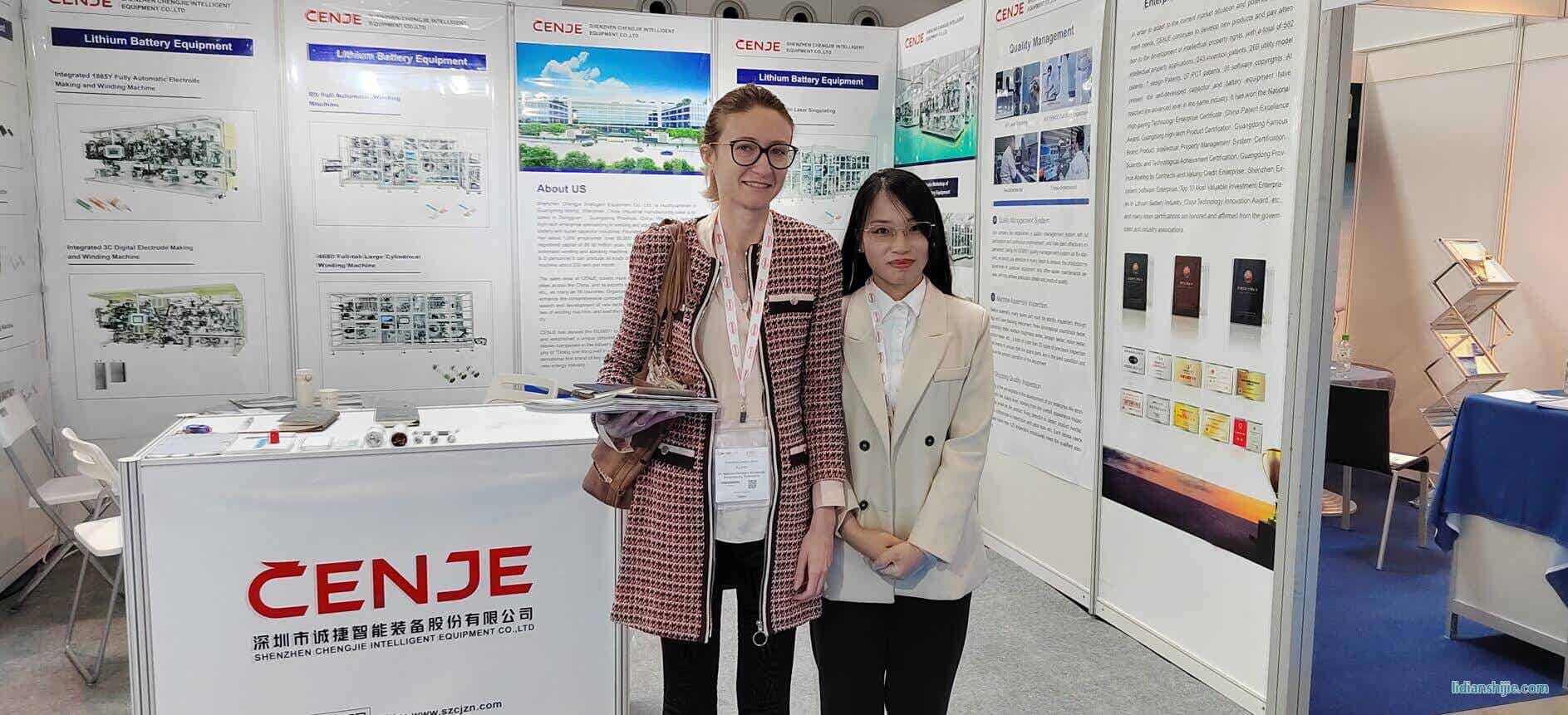 誠捷智能亮相2023歐洲電池展覽會