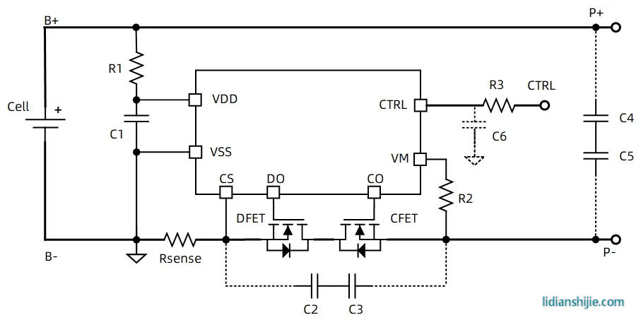 SC5617E 典型使用電路 SC5617E 典型使用電路
