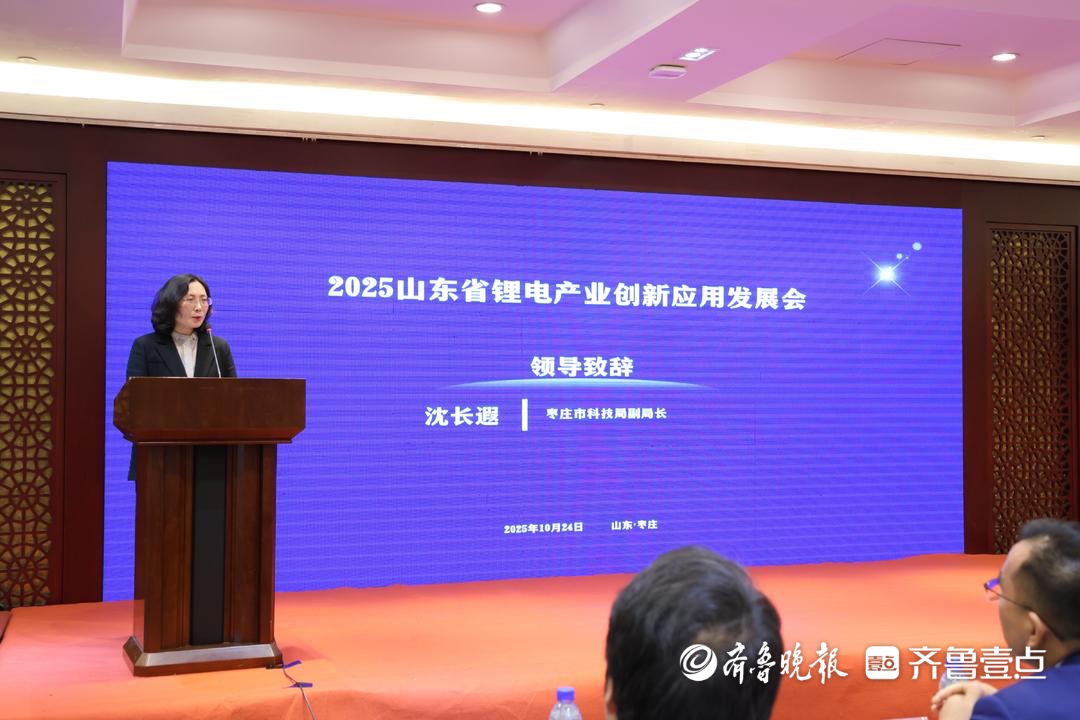 2025山東省鋰電產(chǎn)業(yè)創(chuàng)新應(yīng)用發(fā)展會議順利召開